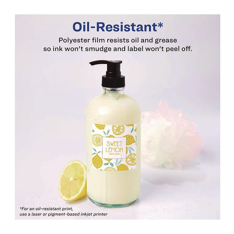 Laser/Inkjet Multipurpose Label, 2 x 2, White, 12/Sheet, 8 Sheets/Pack