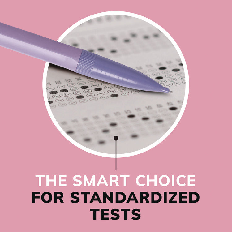 Xtra-Smooth Pastel Edition Mechanical Pencils, 0.7 mm, HB (#2), Black Lead, Assorted Barrel Colors, 24/Pack