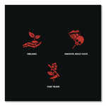 Medium Roast Coffee Frac Pack, Regular, 3.25 oz, 25/Carton