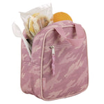 Bijoux Lunch Bag, 7.5 x 4.25 x 9, Pink Camo