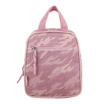 Bijoux Lunch Bag, 7.5 x 4.25 x 9, Pink Camo