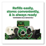 Magic Tape Cabinet Pack, 1" Core, 0.75" x 27.7 yds, Clear, 12/Pack