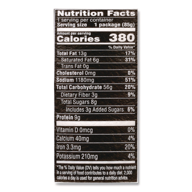 Cup Noodles Stir Fry, Teriyaki Chicken, 3 oz Cup, 6/Carton