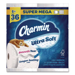 Ultra Soft Bathroom Tissue, Septic Safe, 2-Ply, White, 336 Sheets/Roll, 6 Rolls/Pack