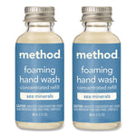 Refill + Reuse Foaming Hand Soap Refill, Sea Minerals, 1 oz Refill Bottle, 2/Pack