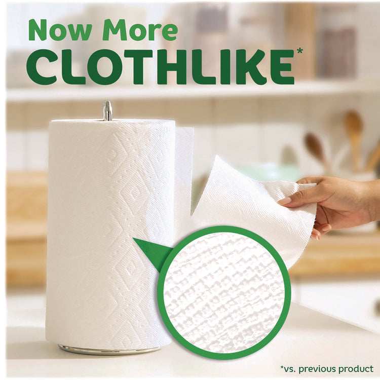 Select-a-Size Kitchen Roll Paper Towels, 2-Ply, 11 x 5.9, White, 135 Sheets/Roll, 2 Rolls/Pack