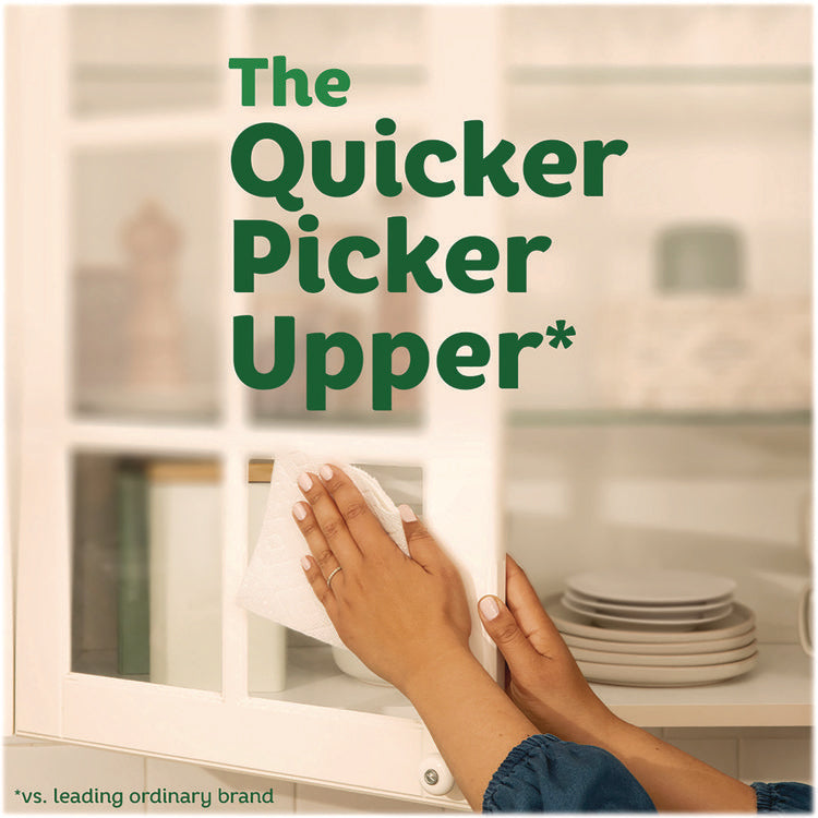 Select-a-Size Kitchen Roll Paper Towels, 2-Ply, 11 x 5.9, White, 135 Sheets/Roll, 4 Rolls/Pack