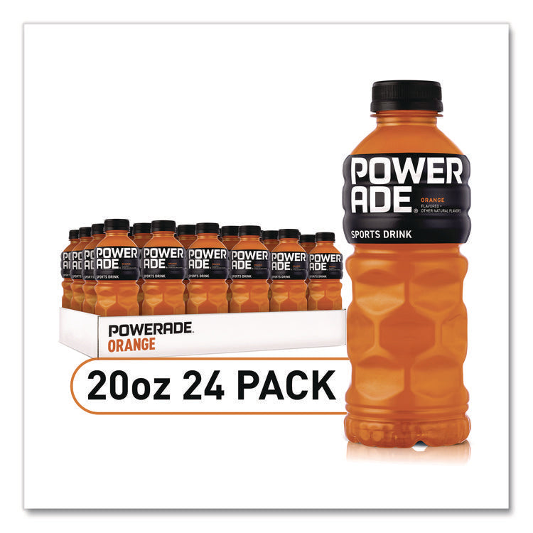 Sports Drink, Orange, 20 oz Bottle, 24/Pack