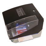 Digital Time Clock and Date Stamp Bundle, Black