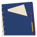 Notebook, 1-Subject, Narrow Rule, Bright Blue Cover, (112) 8.25 x 5.81 Sheets