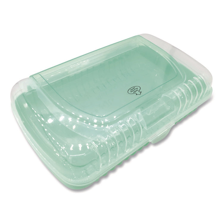 Pencil Case, 2 Compartments, 9.13" x 5.7" x 2.5", Randomly Assorted Color