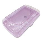 Pencil Case, 2 Compartments, 9.13" x 5.7" x 2.5", Randomly Assorted Color