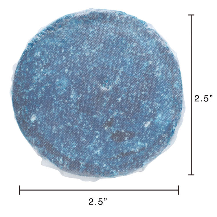 Eco Fresh Non-Para Enzymatic Urinal Block With Enzymes, Cherry Scent, 2.5 Oz, Blue, 12/box