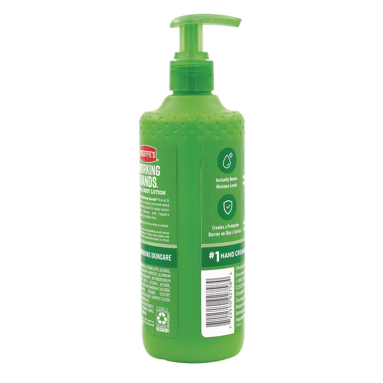 Working Hands Hand and Body Lotion, 12 oz Pump Bottle, Unscented