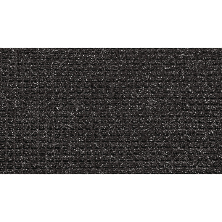 Super-Soaker Wiper Mat With Gripper Bottom, Polypropylene, 46 X 72, Charcoal
