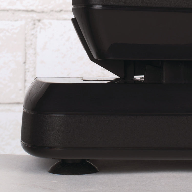 Optima 50 Electric Stapler, 50-Sheet Capacity, Black/Orange