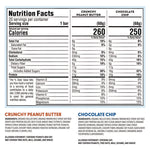 Energy Bar, Chocolate Chip/Crunchy Peanut Butter, 2.4 oz, 20/Box