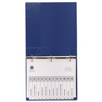 Customizable Table of Contents Ready Index Black and White Dividers, 12-Tab, 1 to 12, 11 x 8.5, White, 6 Sets