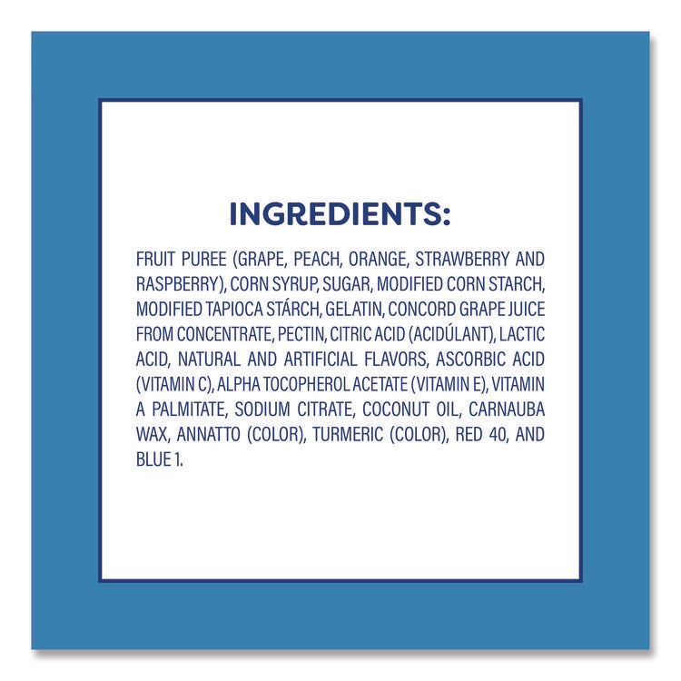 Fruit Snacks, Mixed Fruit, 0.9 oz Pouch, 40/Box