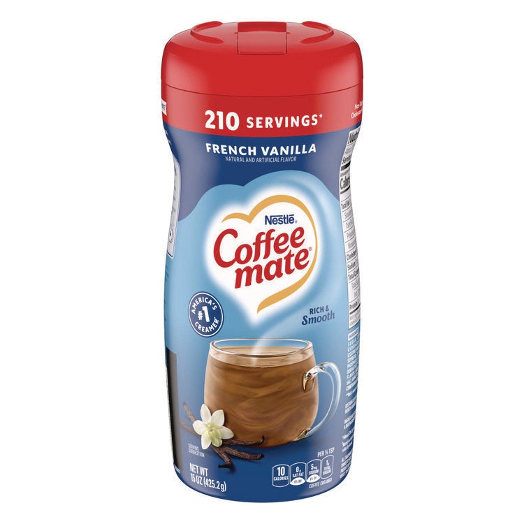 French Vanilla Creamer Powder, 15 oz Canister
