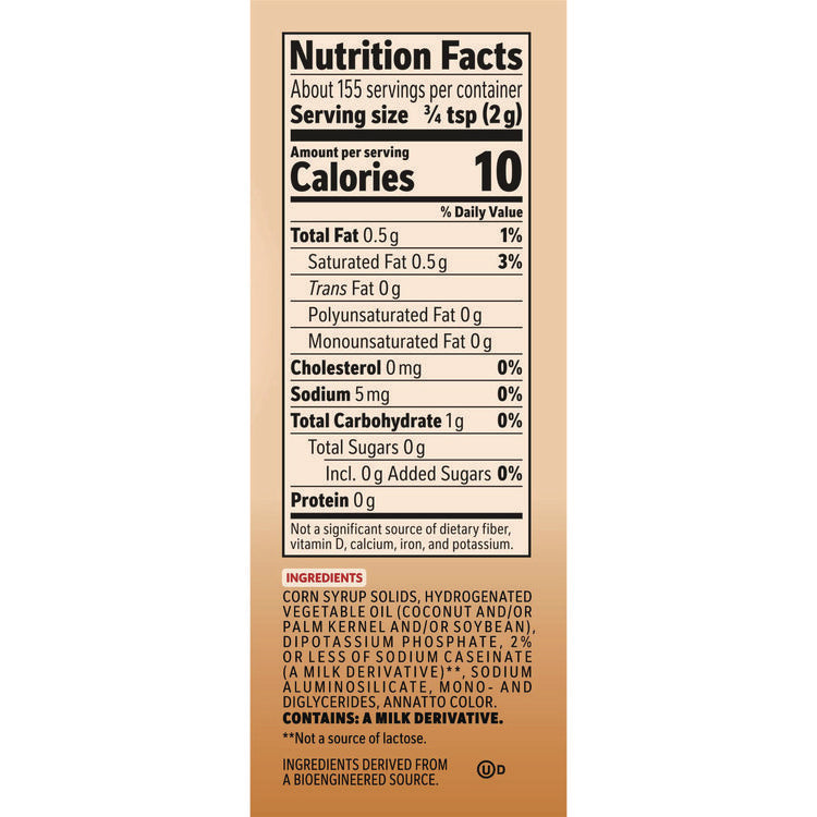 Original Flavor Powdered Creamer, 11 oz Canister