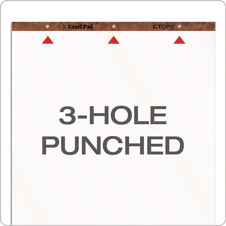 Easel Pads, Unruled, 27 x 34, White, 50 Sheets, 2/Carton