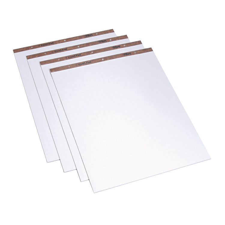 Easel Pads, Quadrille Rule (1 sq/in), 27 x 34, White, 50 Sheets, 4/Carton