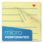 Docket Steno Pad, Gregg Rule, Forest Green Cover, 100 Canary-Yellow 6 X 9 Sheets