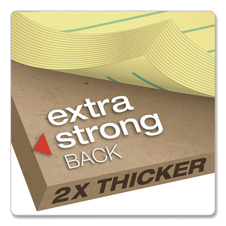 Docket Steno Pad, Gregg Rule, Forest Green Cover, 100 Canary-Yellow 6 X 9 Sheets