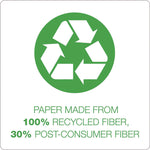 Second Nature Recycled Ruled Pads, Narrow Rule, 50 Canary-Yellow 5 X 8 Sheets, Dozen