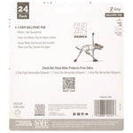 Z-Grip Ballpoint Pen, Retractable, Medium 1 mm, Blue Ink, Translucent Blue/Blue Barrel, 24/Pack