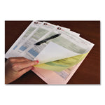 Fast Pack Carbonless 3-Part Paper, 8.5 X 11, Pink/canary/white, 500 Sheets/ream, 5 Reams/carton
