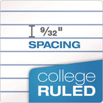 Earthwise by Oxford Recycled Small Notebooks, 3-Subject, Medium/College Rule, Randomly Assorted Covers, (150) 9.5 x 6 Sheets