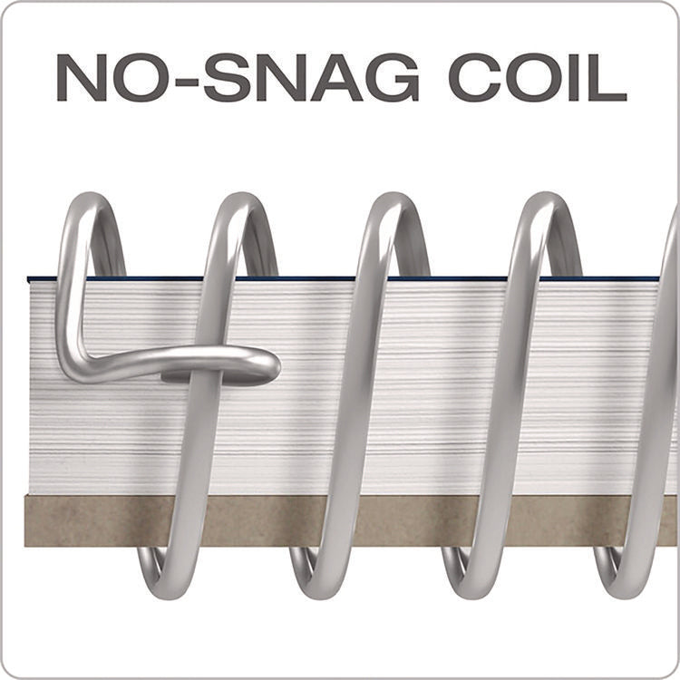 Earthwise by Oxford Recycled Small Notebooks, 3-Subject, Medium/College Rule, Randomly Assorted Covers, (150) 9.5 x 6 Sheets