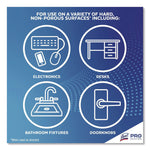 Disinfecting Wipes, 1-Ply, 7 x 7.25, Lemon and Lime Blossom, White, 80 Wipes/Canister