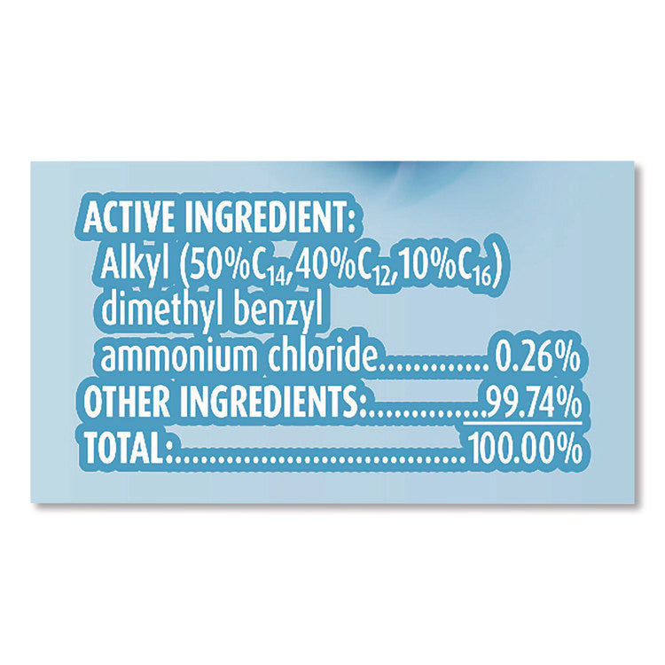 Disinfecting Wipes, 1-Ply, 7 x 7.25, Crisp Linen, White, 80 Wipes/Canister