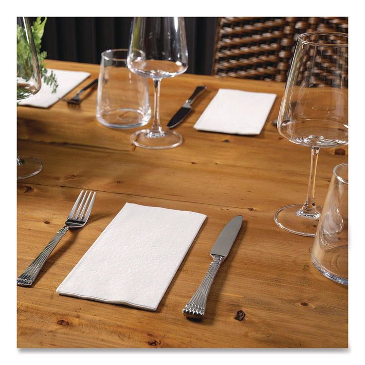 Dinner Napkins, 2-Ply, 16 X 16, White, 1000/carton