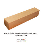 Cleartex Advantagemat Phthalate Free PVC Chair Mat for Hard Floors, 53" w x 45" l, Clear