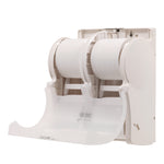 Compact Quad Vertical 4-Roll Coreless Tissue Dispenser, 12.06 X 8 X 14.44, White