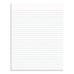 Glue Top Pads, Wide/legal Rule, 50 White 8.5 X 11 Sheets, Dozen