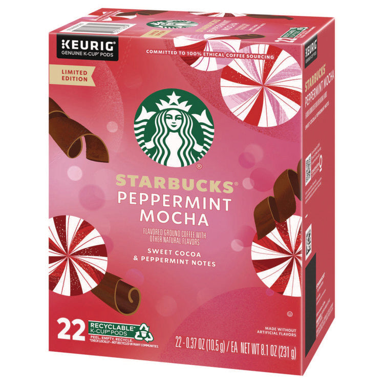 Peppermint Mocha K-Cup, 22/Box