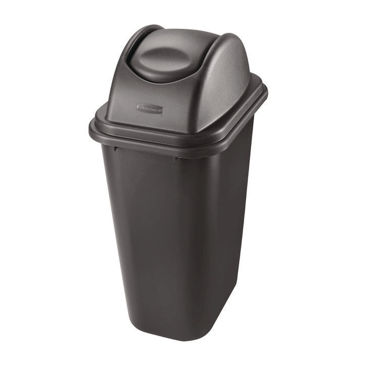 Rectangular Free-Swinging Plastic Lids, Black