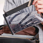 S-GEL HIGH-PERFORMANCE GEL PEN, RETRACTABLE, MEDIUM 0.7 MM, BLACK INK, BLACK BARREL, 36/PACK