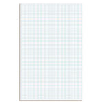 Quadrille Pads, Quadrille Rule (4 sq/in), 50 White (Standard 15 lb Bond) 11 x 17 Sheets