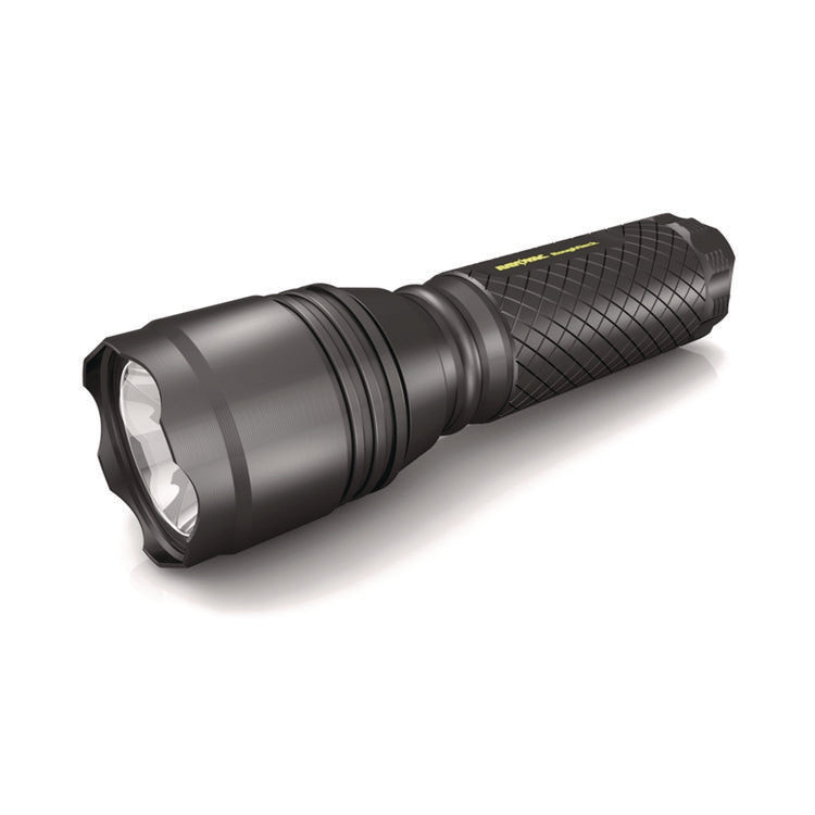 Led Aluminum Flashlight, 3 Aaa Batteries (included), Black