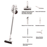 Aeromax Elite VC10 Cordless Vacuum, 8.7" Cleaning Path, White