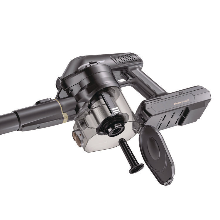 Aeromax Pro VC16 Cordless Vacuum, 8.5" Cleaning Path, Dark Silver