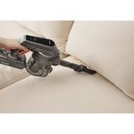 Aeromax Pro VC16 Cordless Vacuum, 8.5" Cleaning Path, Dark Silver