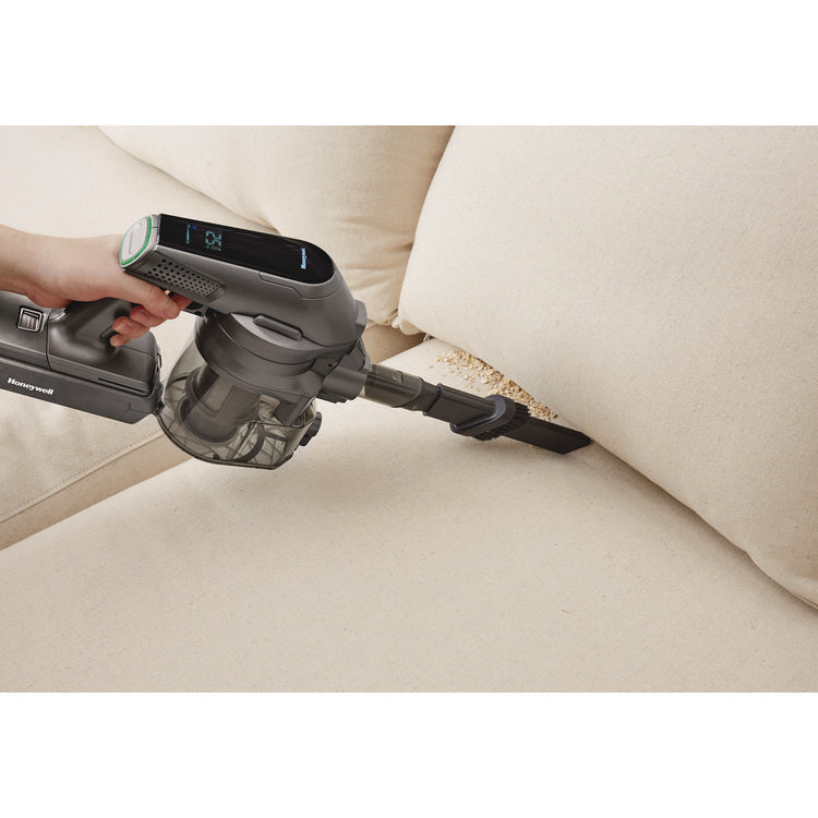 Aeromax Pro VC16 Cordless Vacuum, 8.5" Cleaning Path, Dark Silver