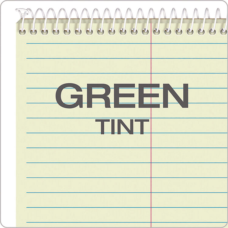 Gregg Steno Pads, Gregg Rule, 60 Green-Tint 6 X 9 Sheets